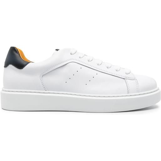 Doucal's sneakers con suola rialzata - bianco