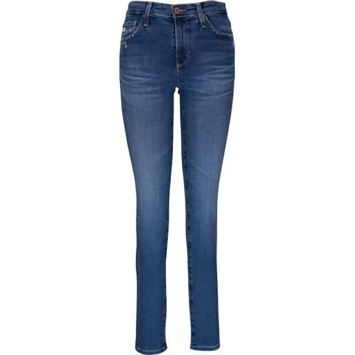 AG Jeans jeans skinny a vita media - blu