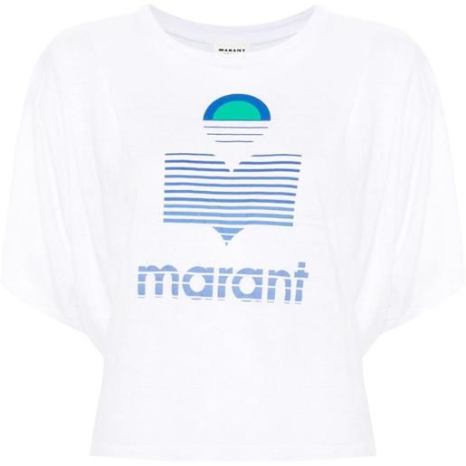 MARANT ÉTOILE t-shirt kyanza - bianco
