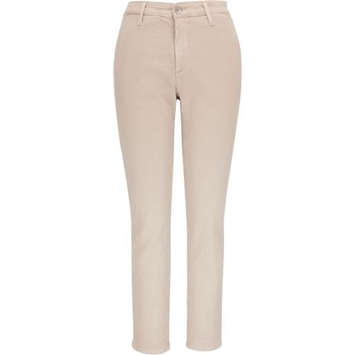 AG Jeans pantaloni sartoriali caden crop - rosa