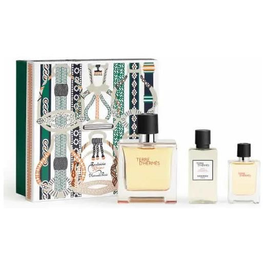 Hermes Paris hermes terre d hermes set pure perfume 75ml + 12,5ml + asl 40ml