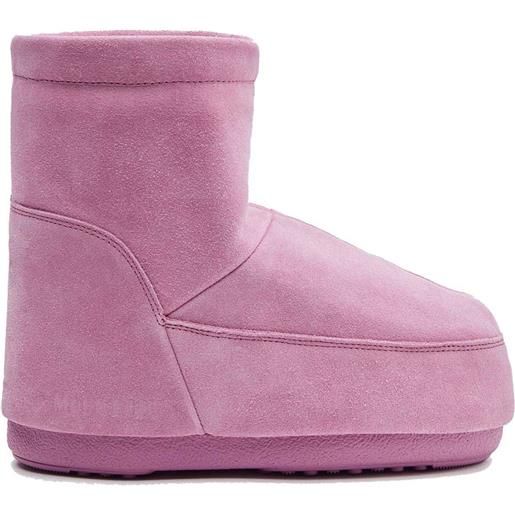 Moon Boot icon low nolace suede snow boots rosa eu 36-38 donna