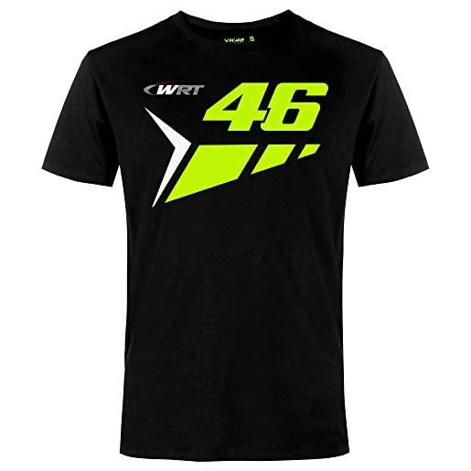 Valentino Rossi t-shirt 46 wrt, uomo, l, nero