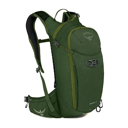 Osprey europe siskin 12, backpack men's, dustmoss green, one size
