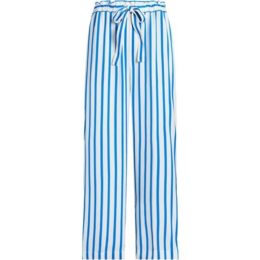 Polo Ralph Lauren pantaloni dritti a righe - blu