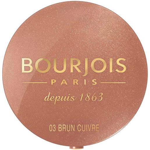 Bourjois piccolo vaso rotondo blush per guance 2.5 g brun cuvre