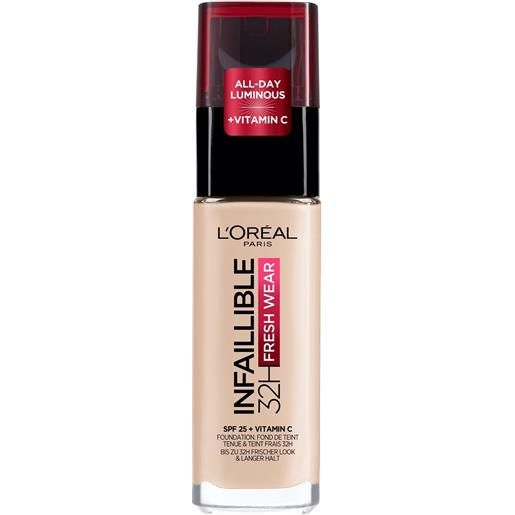 Loreal l'oréal infaillible fresh wear primer per il viso 30 ml porcelain