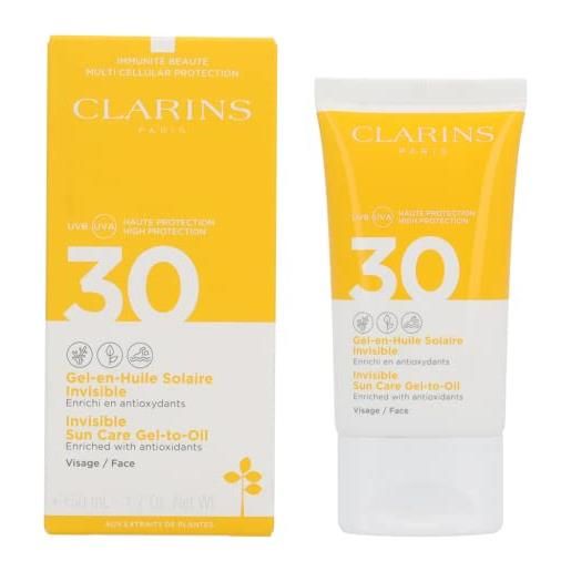 Clarins gel olio solare spf 30, 50 ml
