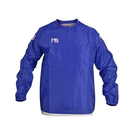 FRANKIE GARAGE FG frankie garage - giacca antivento, antipioggia, sportiva per uomo impermeabile, abbigliamento tecnico per allenamento o outdoor xl blu