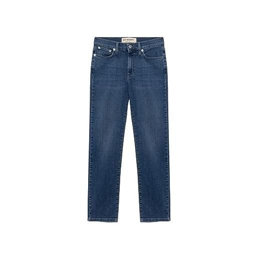 ROY ROGERS pantalone jeans donna flo high p23rnd207d364a133 blu original pe 2023 taglia us 32 colore blu