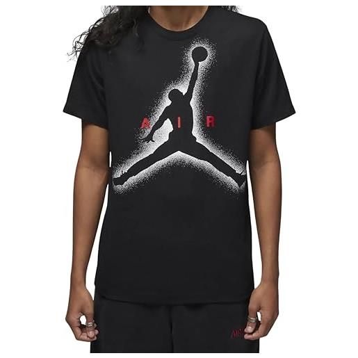 Nike air jordan large graphic t-shirt mens black (extra large)
