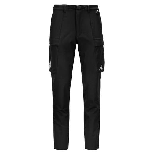Kappa 3cento 308 - pants - pantaloni sportivi - uomo - black pure-black