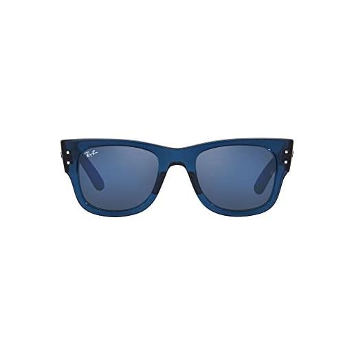 Ray-Ban 0rb0840s occhiali, blue/blue, 51 unisex-adulto