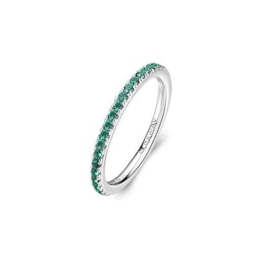 Brosway anello donna in argento, anello donna collezione fancy - flg65f