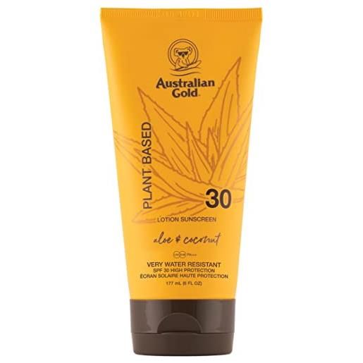 Generico australian gold plant based spf30 lotion sunscreen 177 ml waterproof