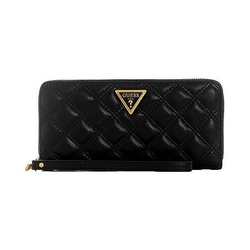 GUESS giully large zip around wallet black