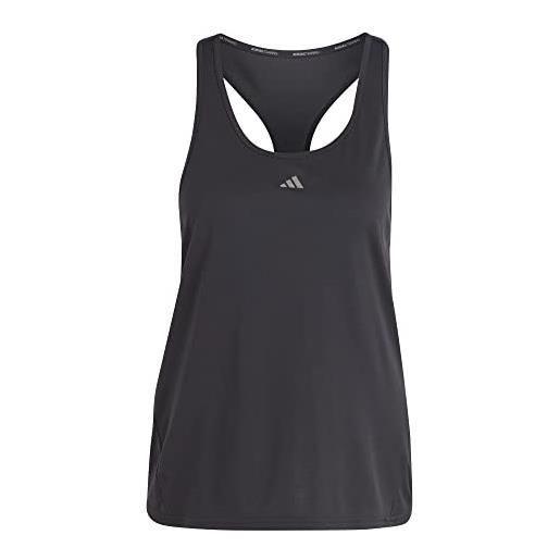 Adidas hiit hr sc tk, t-shirt donna, nero/bianco, s