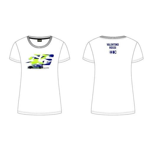 Valentino Rossi t-shirt vr46 fan, donna, xl, rosa