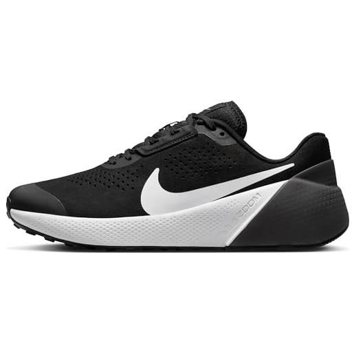 Nike m air zoom tr 1, basso uomo, nero bianco antracite, 38.5 eu