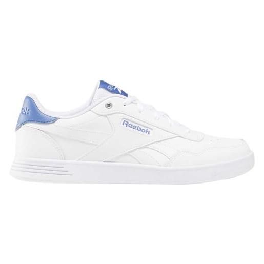 Reebok court advance, sneaker donna, ftwwht/stepur/vinblu, 37.5 eu