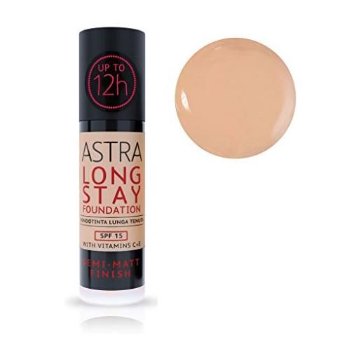 Astra fondotinta long stay foundation 03 sand cosmetico per il viso - 500 g