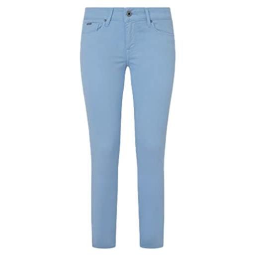 Pepe Jeans soho, pantaloni donna, blu (bay), 30w / 28l