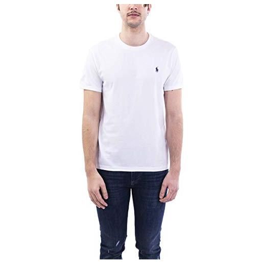 Ralph Lauren magliette da tè t-shirt, bianco (white a1000), l uomo