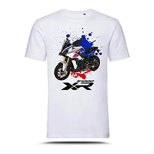 AZgraphishop t-shirt con grafica s 1000 xr sport 2020 splatter style ts-bm-043 (l)