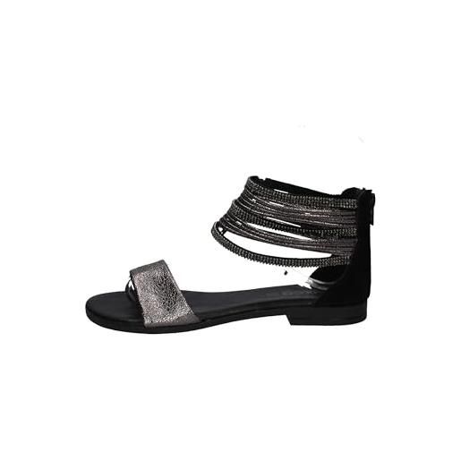 IGI&CO 7176100 sandalo gioiello basso donna pelle nero 36/nero