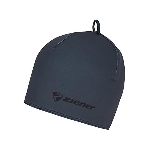 Ziener isoke berretto per attività all'aperto, sci di fondo, jogging, elastico, traspirante, ombre, taglia unica unisex-adulto