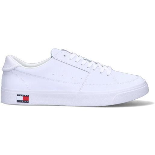 TOMMY HILFIGER JEANS sneakers uomo bianco