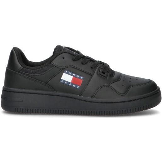 TOMMY HILFIGER JEANS sneakers donna nero