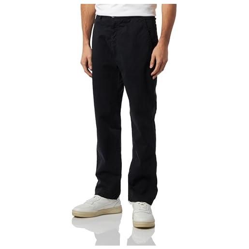 Sisley pantaloni 486lsf01d, black 700, 54 uomo