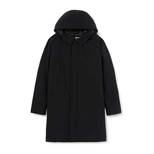 s.Oliver big size mantel langarm cappotto a maniche lunghe, black, 4xl uomini