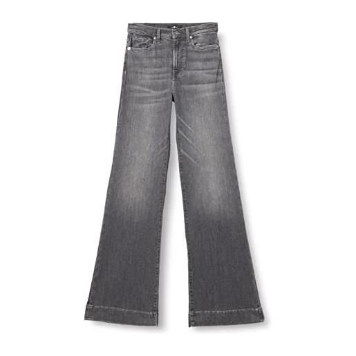 7 For All Mankind modern dojo soho grey jeans, regular da donna