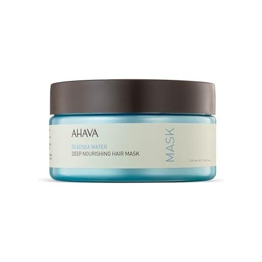 AHAVA maschera capillare nutriente profonda - idratazione intensa per capelli seta e lisci - 220ml