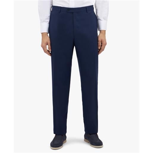 Brooks Brothers pantalone navy in lana vergine elasticizzata