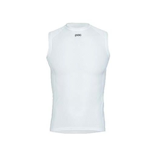 POC essential layer vest, giacca da ciclismo men's, hydrogen white, xl
