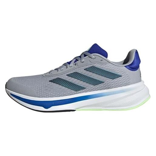 adidas response nova, scarpe da ginnastica uomo, dark blue/ftwr white/halo silver, 48 eu