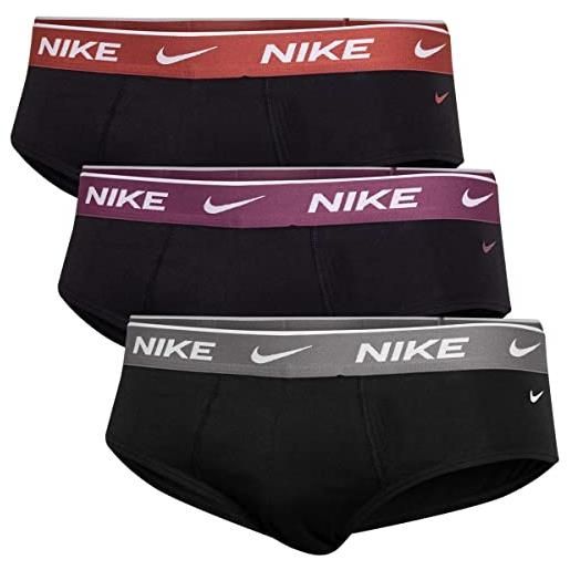 Nike slip 3 mutande uomo man underwear everyday cotton stretch s small intimo