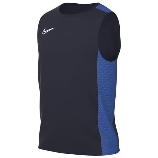 Nike m nk df acd23 top sl sleeveless, wolf grey/black/white, l uomo