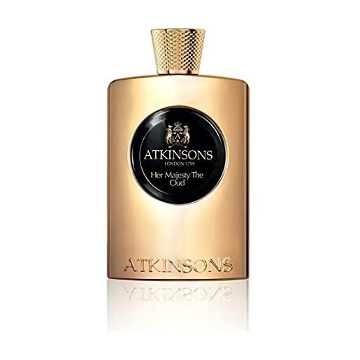 Atkinsons her majesty the oud femme/woman, eau de parfum spray, confezione da 1 (1 x 100 ml)