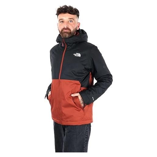 The north face millerton giacca, brandy brown/tnf black, s uomo
