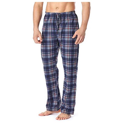Ladeheid pantaloni del pigiama uomo la40-252 (antracite, m)