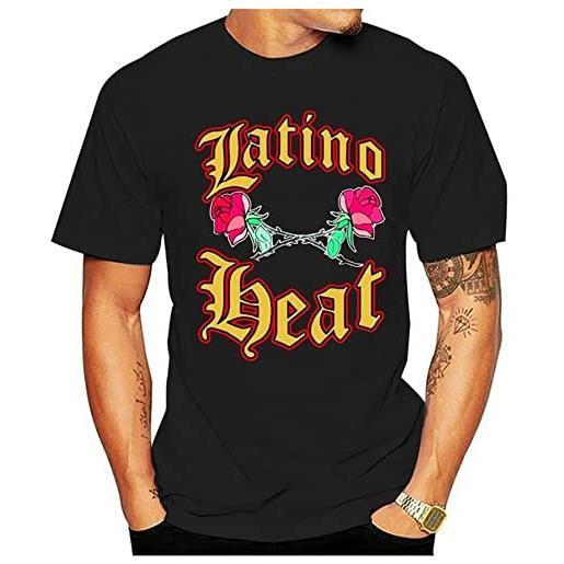 MUTU men t shirt latino heat eddie guerrero t-shirt black 3xl