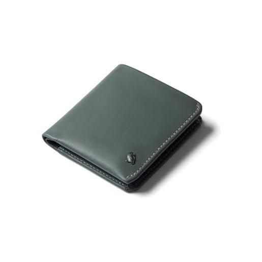Bellroy coin wallet (oltre 8 carte, banconote stese, portamonete con chiusura magnetica) - everglade