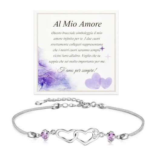 Bracciali Di Coppia Tibetani Con Nodo Dell'Amore - Regalo Romantico Per Coppie, San Valentino O Anniversario - Foto 3