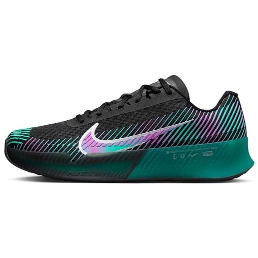 Nike m zoom vapor 11 hc prm, basso uomo, black multi color deep jungle, 49.5 eu