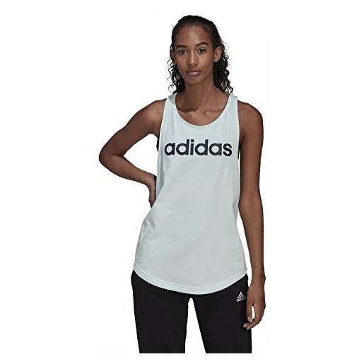 adidas w lin tk canotta, menhie/tinley, s donna