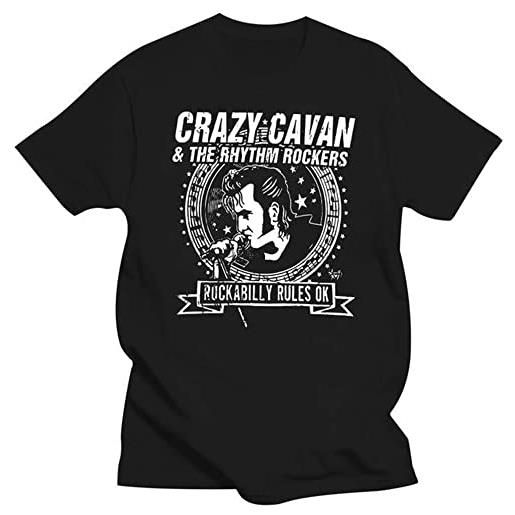 MUTU mens clothing popular crazy cavan concer mens black t-shirt black m